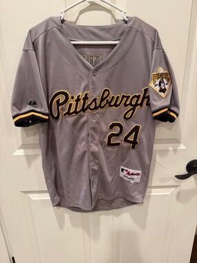 Authentic majestic Barry Bonds number 24 jersey
